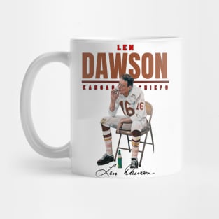 Len Dawson Aesthetic Tribute 〶 Mug